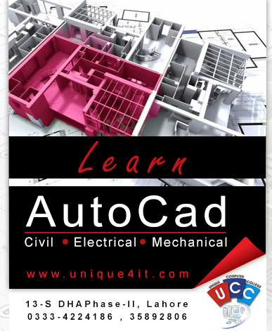 autocad - civil - mechanical - electrical lahore pakistan